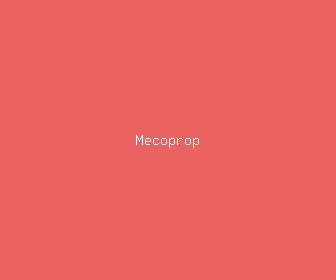 mecoprop meaning, definitions, synonyms