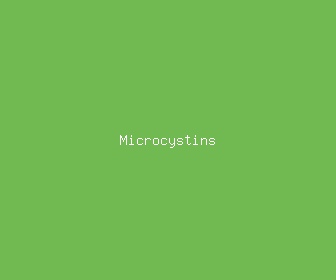 microcystins meaning, definitions, synonyms