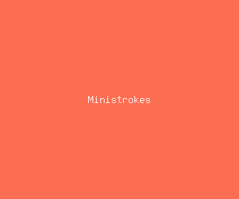 ministrokes meaning, definitions, synonyms