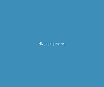 nkjepiphany meaning, definitions, synonyms