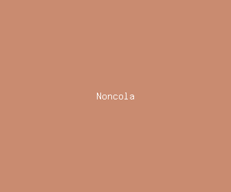noncola meaning, definitions, synonyms