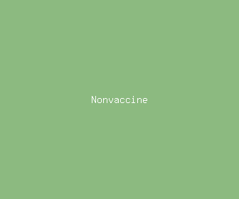 nonvaccine meaning, definitions, synonyms