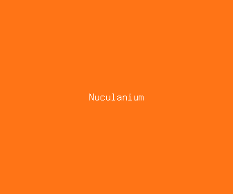 nuculanium meaning, definitions, synonyms