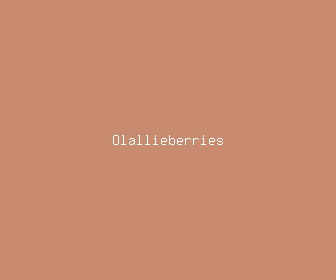 olallieberries meaning, definitions, synonyms