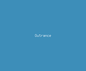 outrance meaning, definitions, synonyms