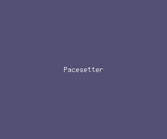 pacesetter meaning, definitions, synonyms