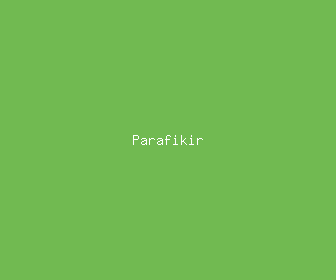 parafikir meaning, definitions, synonyms