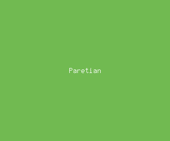paretian meaning, definitions, synonyms