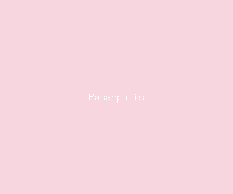 pasarpolis meaning, definitions, synonyms