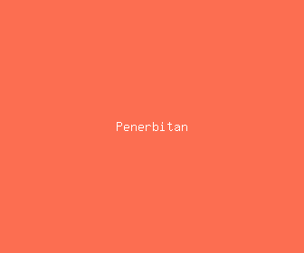 penerbitan meaning, definitions, synonyms