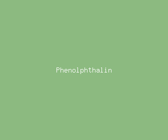phenolphthalin meaning, definitions, synonyms