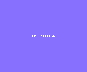 philhellene meaning, definitions, synonyms
