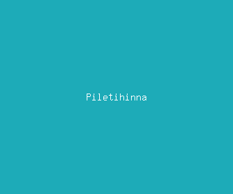 piletihinna meaning, definitions, synonyms