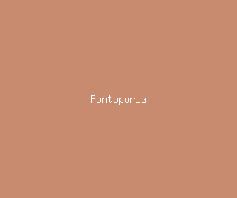 pontoporia meaning, definitions, synonyms