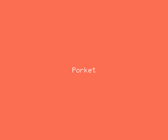 porket meaning, definitions, synonyms