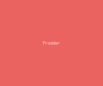 prodder meaning, definitions, synonyms