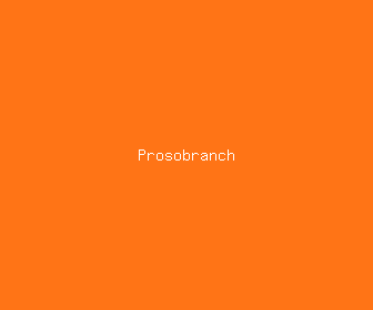 prosobranch meaning, definitions, synonyms