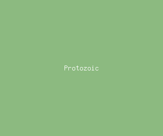 protozoic meaning, definitions, synonyms