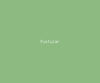 pustular meaning, definitions, synonyms