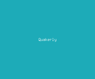 quakerly meaning, definitions, synonyms