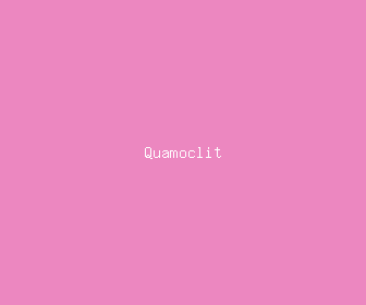 quamoclit meaning, definitions, synonyms