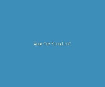 quarterfinalist meaning, definitions, synonyms
