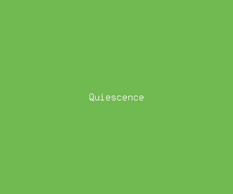 quiescence meaning, definitions, synonyms