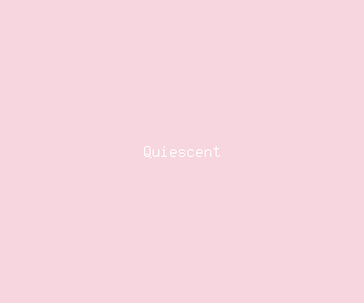 quiescent meaning, definitions, synonyms