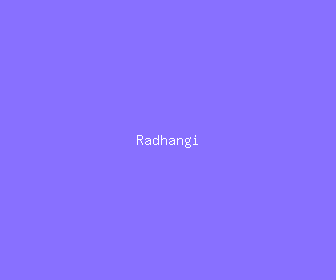 radhangi meaning, definitions, synonyms