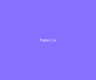 ramella meaning, definitions, synonyms