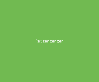 ratzengerger meaning, definitions, synonyms