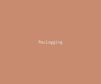 reclogging meaning, definitions, synonyms