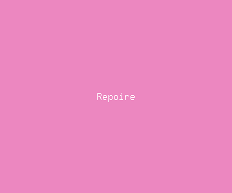 repoire meaning, definitions, synonyms