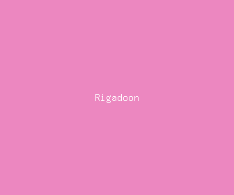 rigadoon meaning, definitions, synonyms