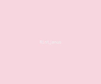 rintjanus meaning, definitions, synonyms