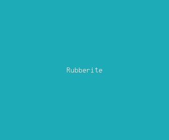 rubberite meaning, definitions, synonyms