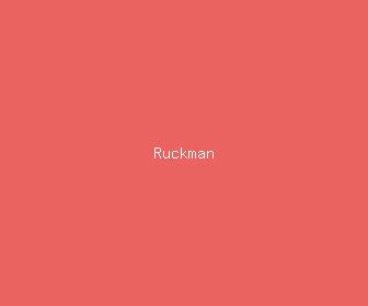 ruckman meaning, definitions, synonyms
