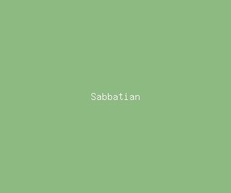 sabbatian meaning, definitions, synonyms