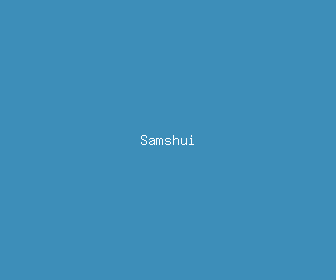 samshui meaning, definitions, synonyms