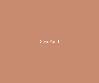 sandfard meaning, definitions, synonyms