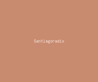 santiagoradio meaning, definitions, synonyms