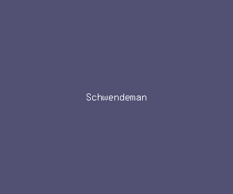 schwendeman meaning, definitions, synonyms