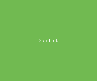 sciolist meaning, definitions, synonyms