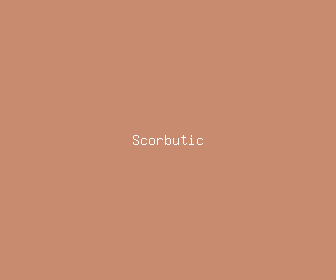 scorbutic meaning, definitions, synonyms