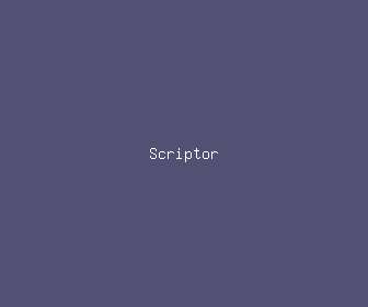 scriptor meaning, definitions, synonyms
