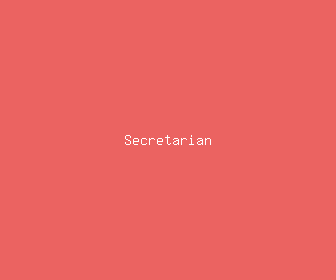 secretarian meaning, definitions, synonyms