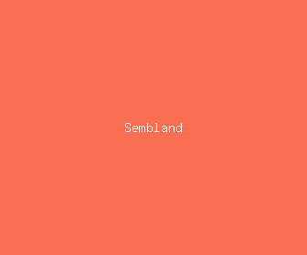 sembland meaning, definitions, synonyms