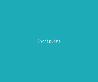 shariputra meaning, definitions, synonyms