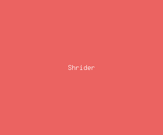 shrider meaning, definitions, synonyms