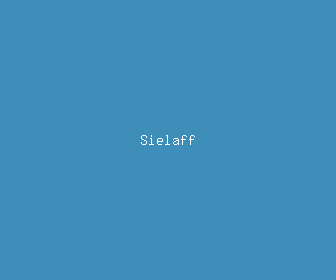 sielaff meaning, definitions, synonyms
